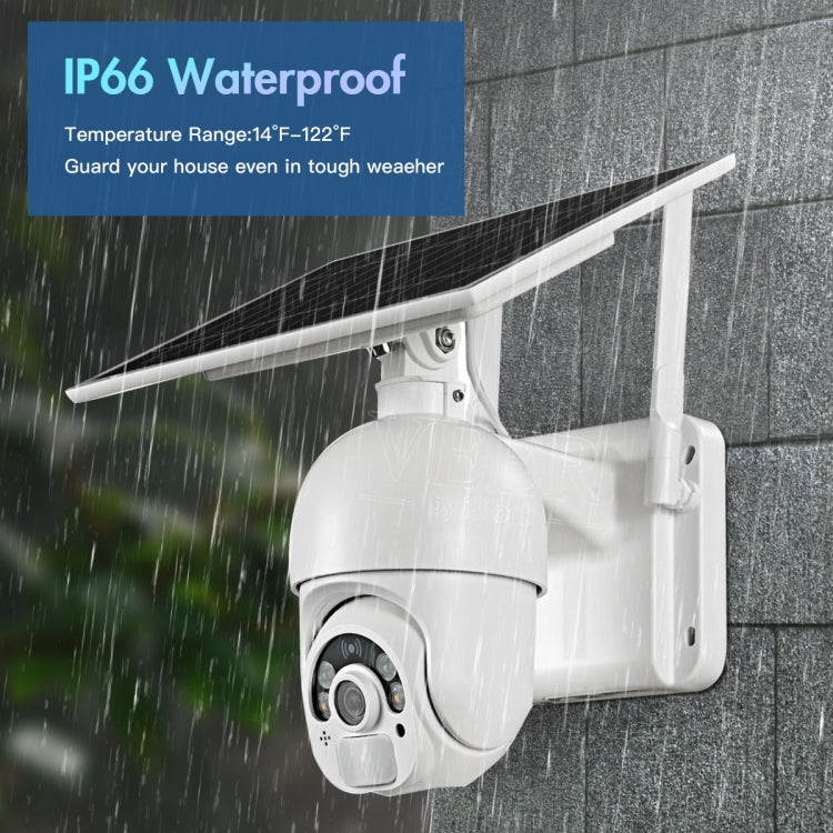 T22 1080P Full HD Solar Powered WiFi Camera, Support PIR Alarm, Night Vision, Two Way Audio, TF Card, 2.4G WiFi T22 1080P Full HD Solar Powered WiFi Camera, Support PIR Alarm, Night Vision, Two Way Audio, TF Card, 2.4G WiFi